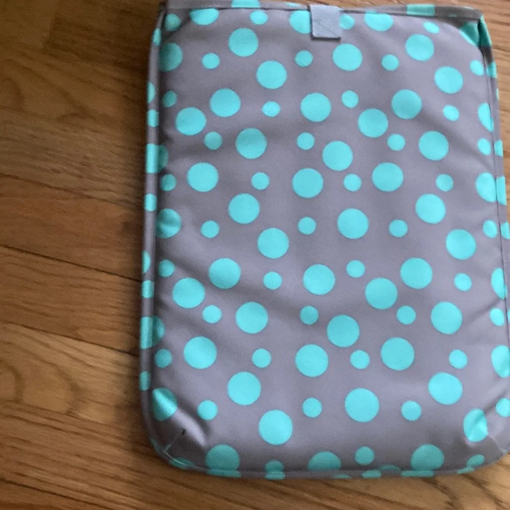 Jansport Gray and Blue Tablet Sleeve with Fun Design and Durable Material